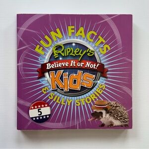 Ripley’s Believe It Or Not fun fact &‎ silly stories kids book